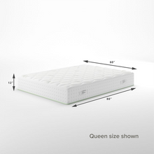 Load image into Gallery viewer, Pressure Relief Olive Oil Memory Foam iCoil® Hybrid Queen Mattress