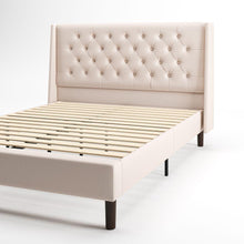 Load image into Gallery viewer, Desmond Upholstered Platform Bed Frame