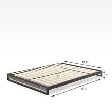 Load image into Gallery viewer, 2019 GOOD DESIGN™ Award Winner - Suzanne Metal and Wood Platforma Bed Frame
