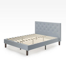 Load image into Gallery viewer, Shalini Upholstered Platform Bed Frame

