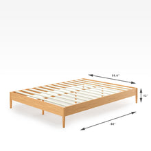 Load image into Gallery viewer, Amelia Wood Platform Bed Frame
