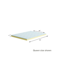Load image into Gallery viewer, Cooling Air Flow Memory Foam Mattress Topper
